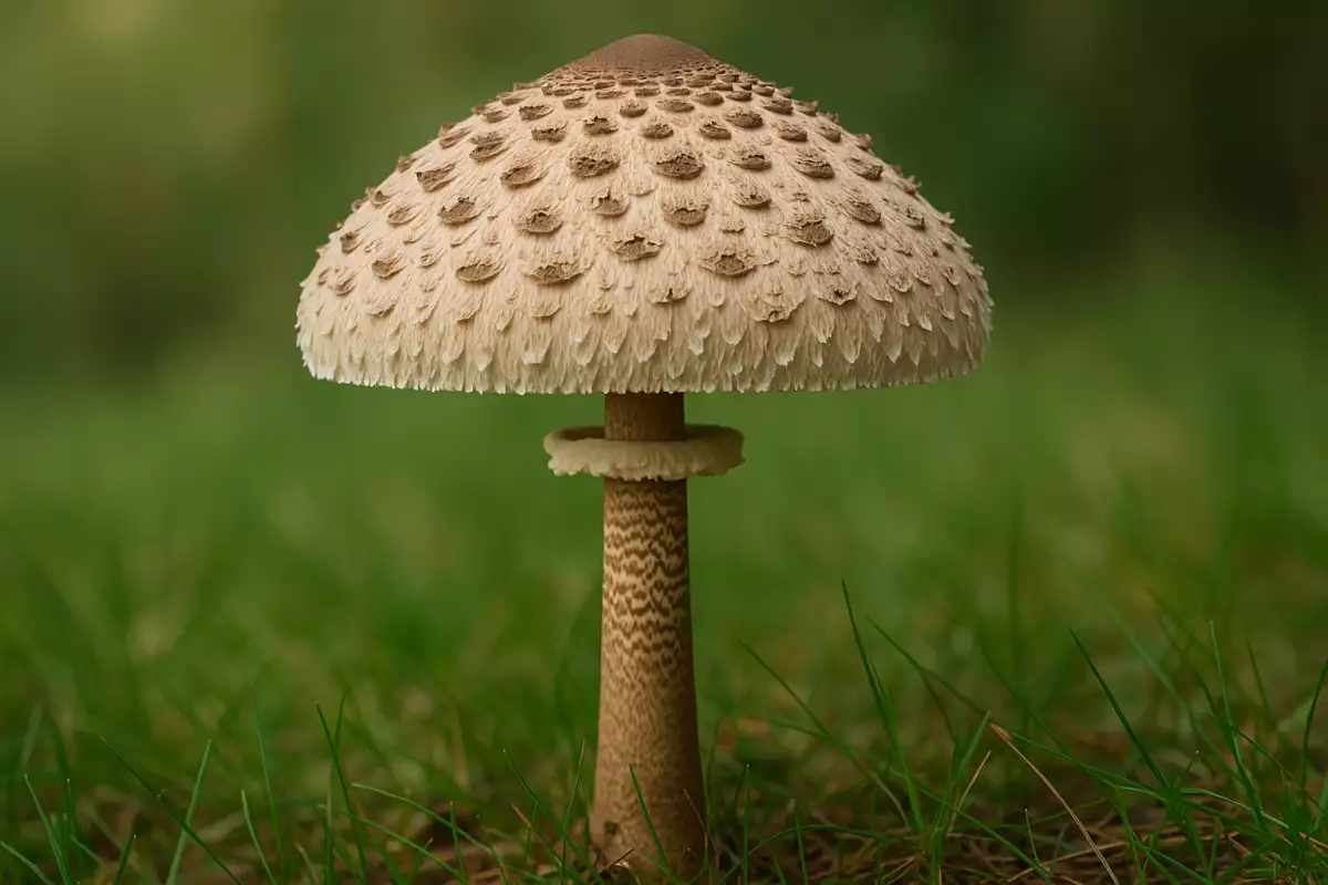 Galipierna grande con sombrero escamoso