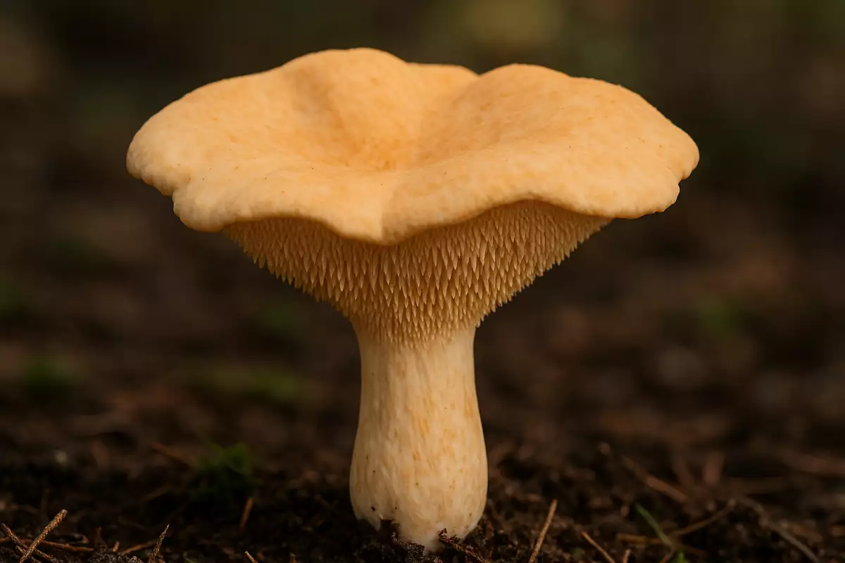 Hydnum repandum, lengua de vaca