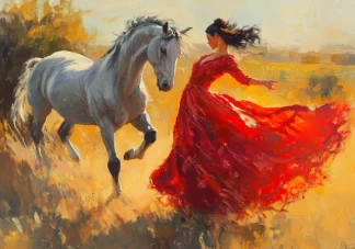 cuadro Compás y Brío, inspirado en Sorolla y sus luces.