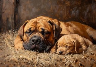 cuadro Madre adoptiva