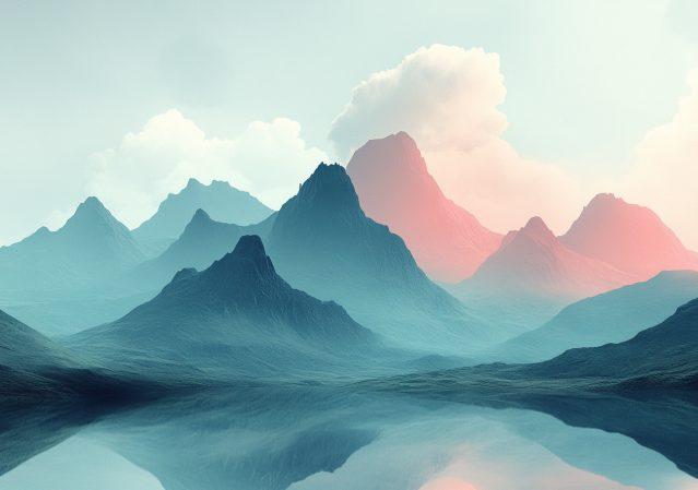 cuadro ecos de Picos de Europa