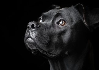 cuadro Perfección en la Oscuridad Cane Corso