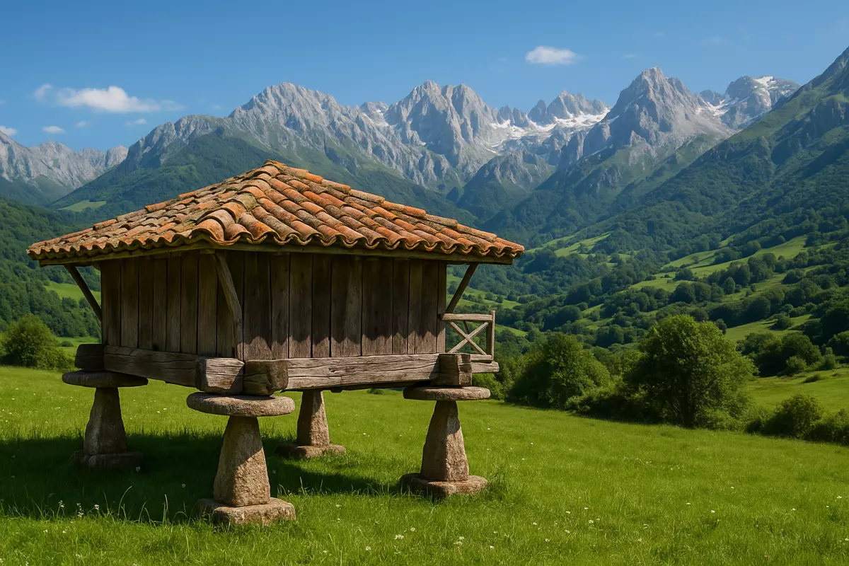 Hórreos ingeniería del mundo rural en crisis